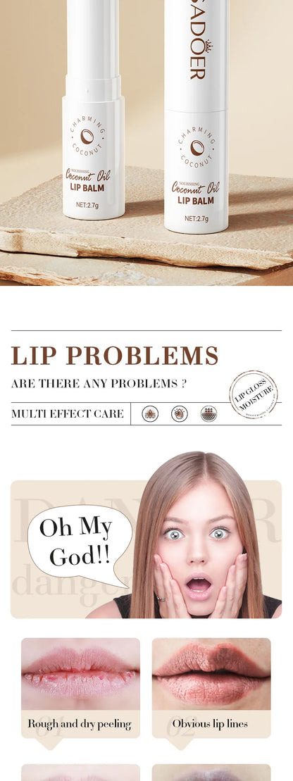 Coconut Lip Balm for Lasting Moisture and Nourishment - Smarsty