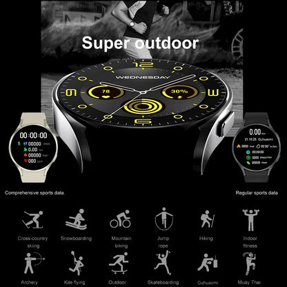 Smart Sports Watch with Bluetooth Call and Health Monitoring - Smarsty