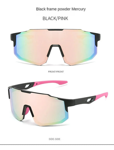 Cycling Sunglasses Sports Cycling Glasses Bike Eyewear MTB Dark Glasses Outdoor Bicycle Goggles for Men Women Sunglasses UV400 by Smarsty