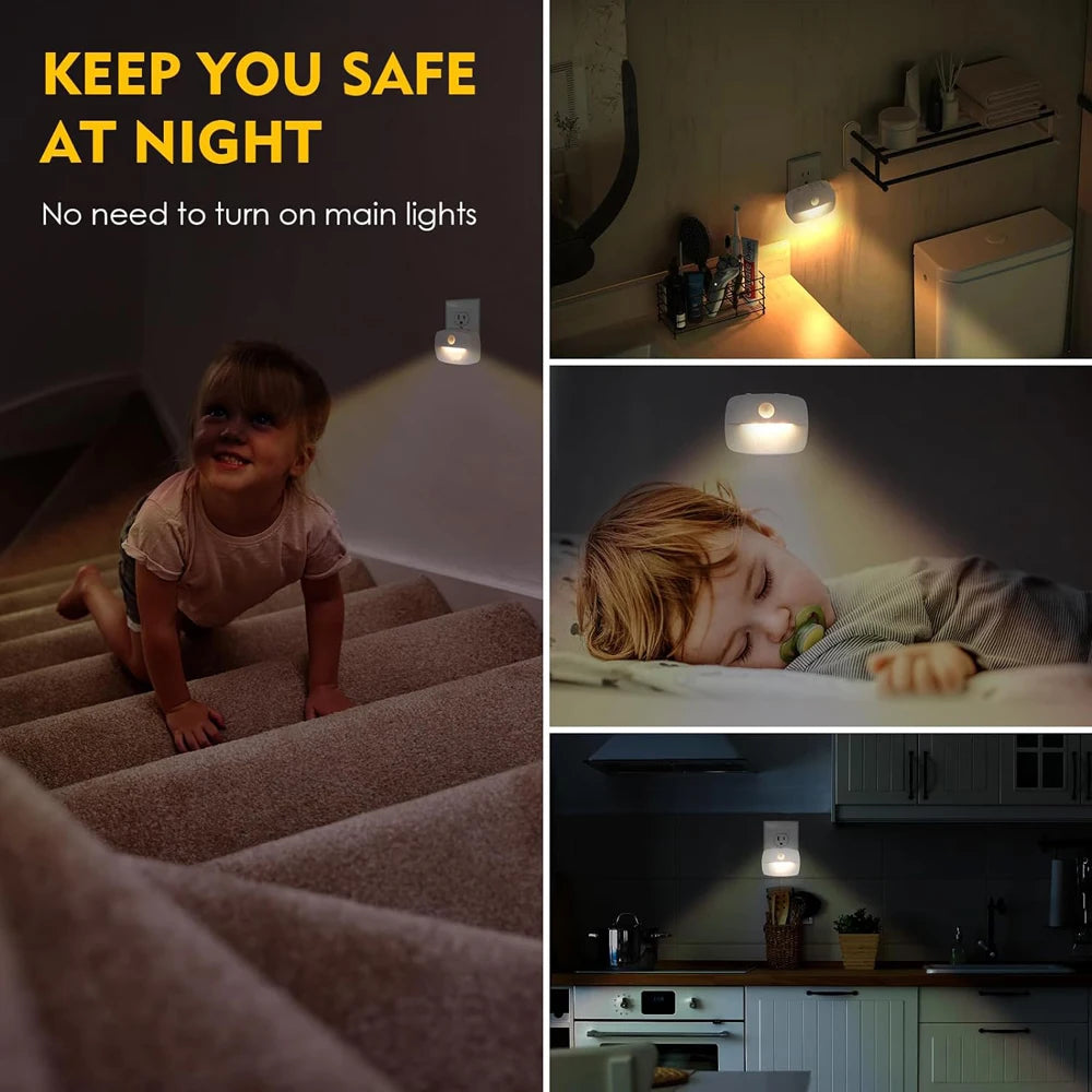 Smart Motion Sensor LED Night Light for Home Use - Smarsty