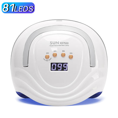 UV LED Nail Lamp 380W for Fast Gel Drying - Smarsty