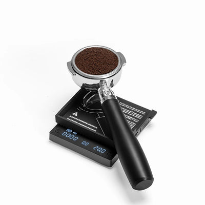 TIMEMORE Store Black Mirror Mini New Espresso Coffee Food Kitchen Scale With Time USB Light Weight Digital Scale by Smarsty