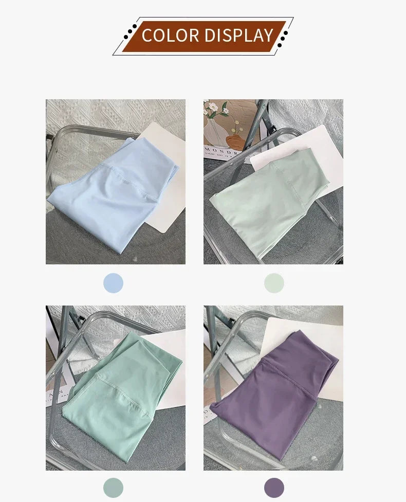 Summer Hot Sale Yoga Leggings High Waist Breathable Quick Drying Yoga Pants Fitness Running Cycling Workout Gym Clothing - Smarsty