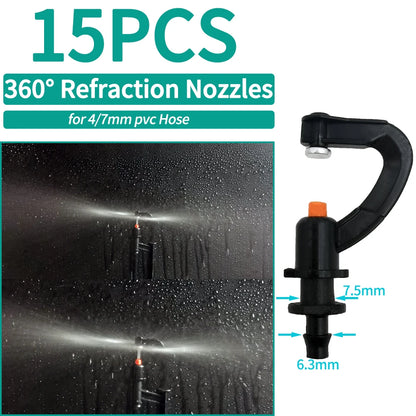 Adjustable Micro Spray Watering Dripper for Gardens - Smarsty