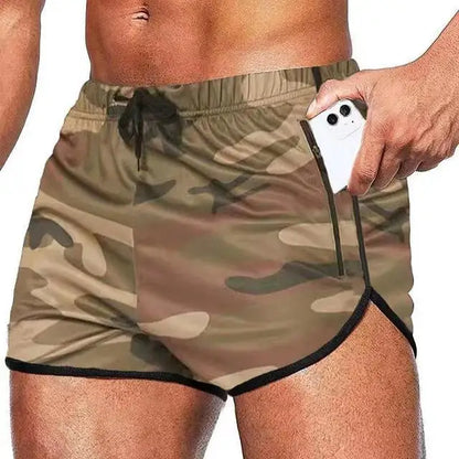 Men Sport Shorts Summer Sportswear Beach Jogging Short Pants Training Shorts Men Basketball Clothing Gym Fitness Running Bottoms - Smarsty