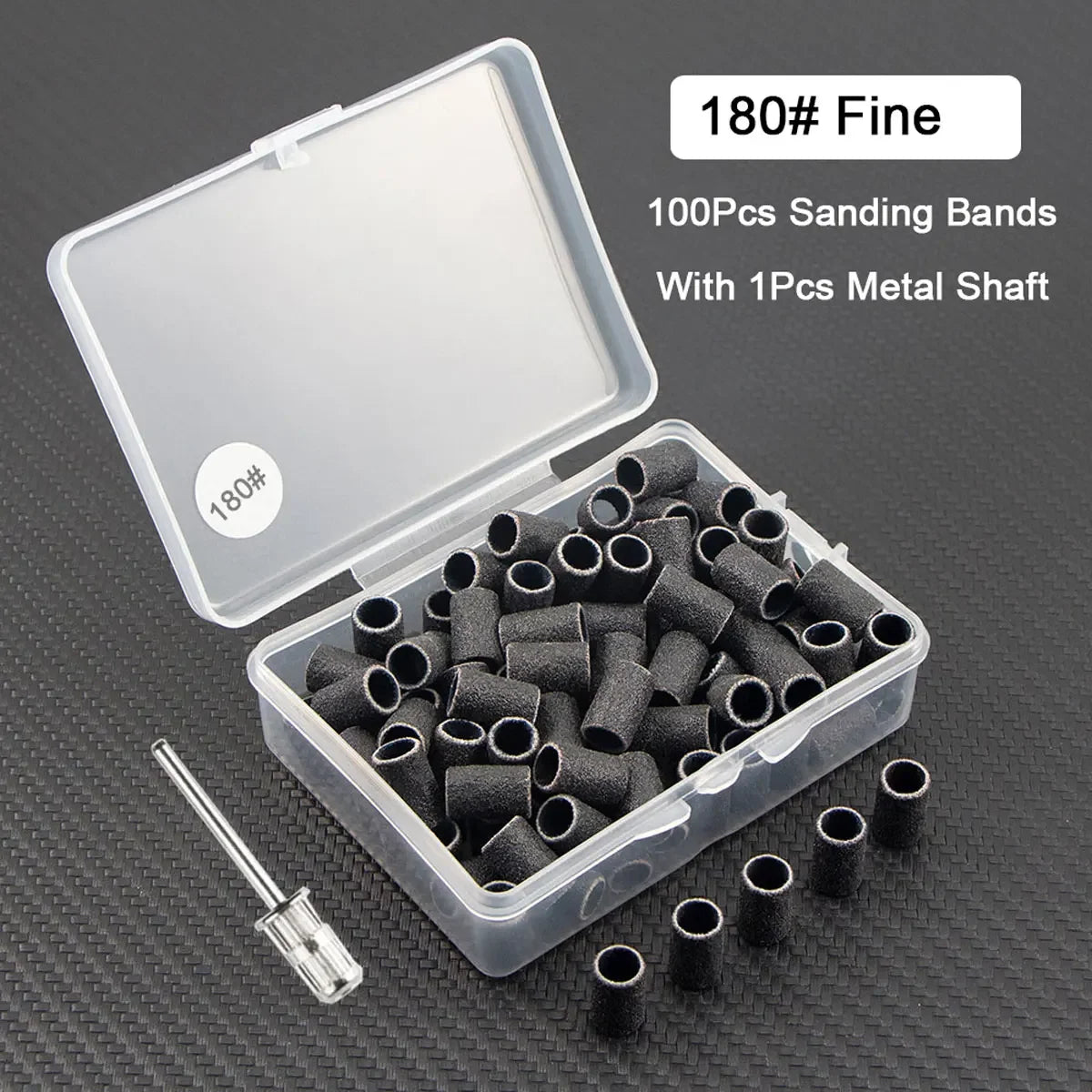 Professional Electric Nail Drill Set with 100 Granular Sand Strips - Smarsty