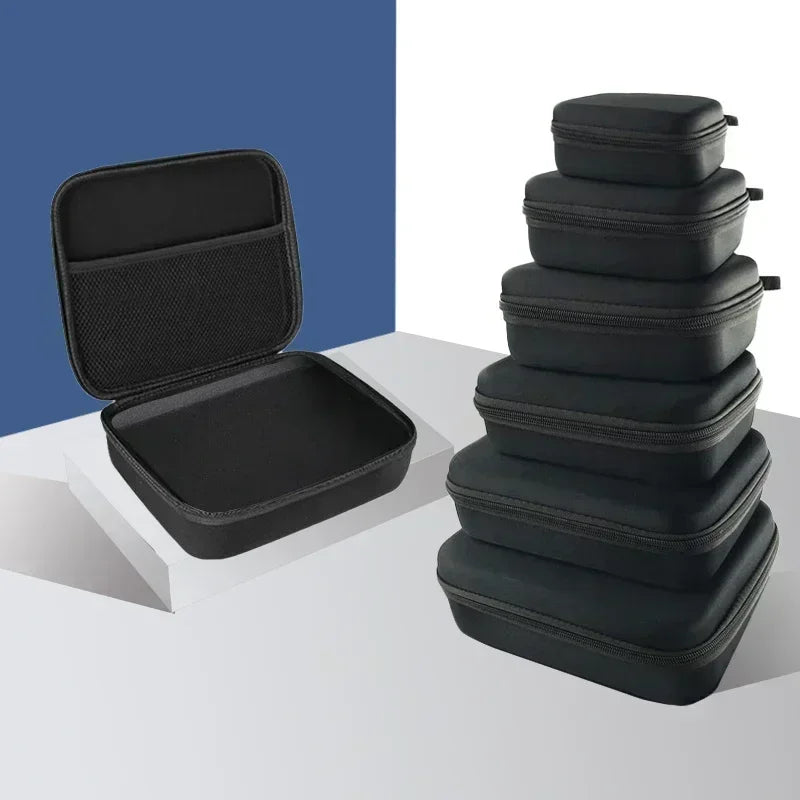 Multi Size EVA Hard Storage Box Travel Case Zipper - Smarsty