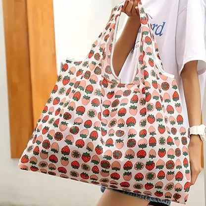 Reusable Grocery Bags Large Foldable Washable Eco Friendly - Smarsty