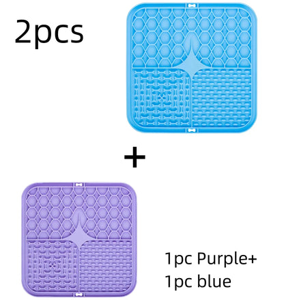 Silicone Pet Lick Mat for Slow Feeding Dogs - Smarsty