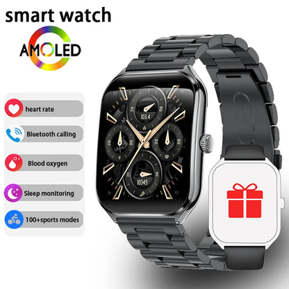 Ultra Thin Smart Watch with AMOLED Display and Call Reminder - Smarsty