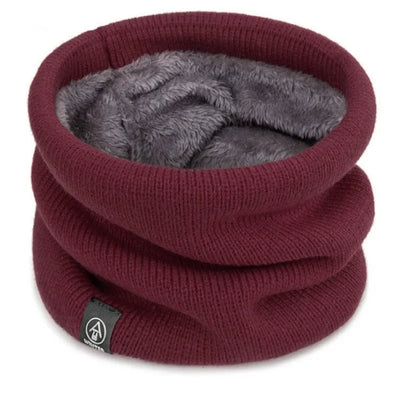Knitted Neck Warmer Sports Scarf Fashion Soft Women Men Face Cover Winter Skating Running Hiking Scarves Thick Cold-proof Collar - Smarsty