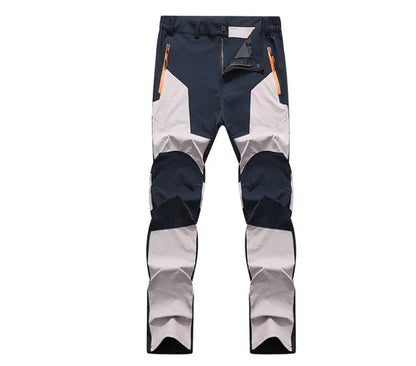 TRVLWEGO Men Summer Sports breathable Pants Hiking Trousers Camping Splash Prevention Quick Dry UV Resistant Elastic Thin - Smarsty
