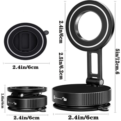 Upgraded Magnetic Car Phone Holder With 360 Rotation - Smarsty