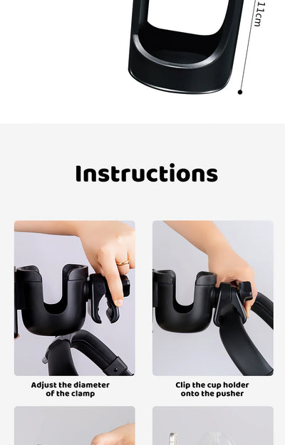 baby stroller coffee holder for stroller holder cups and mobile for stroller cup phone holder by Smarsty