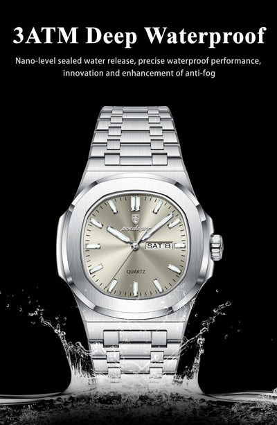 Luxury Waterproof Military Men's Watch with Luminous Feature - Smarsty