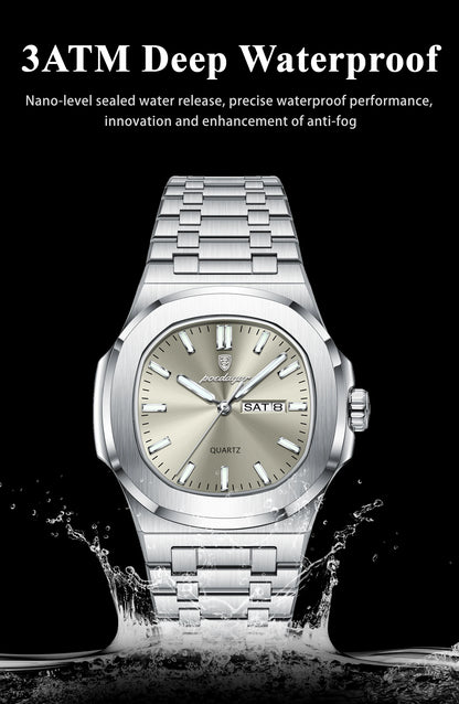 Luxury Waterproof Military Men's Watch with Luminous Feature - Smarsty