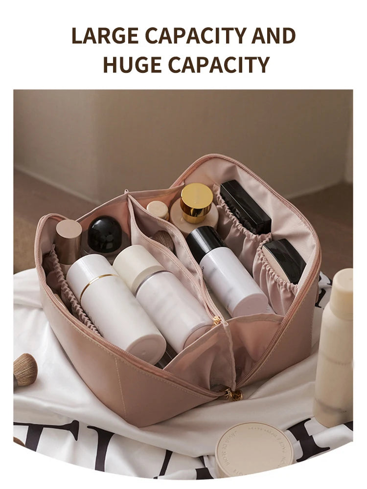 Waterproof Travel Makeup Bag Portable Cosmetic Pouch Women - Smarsty