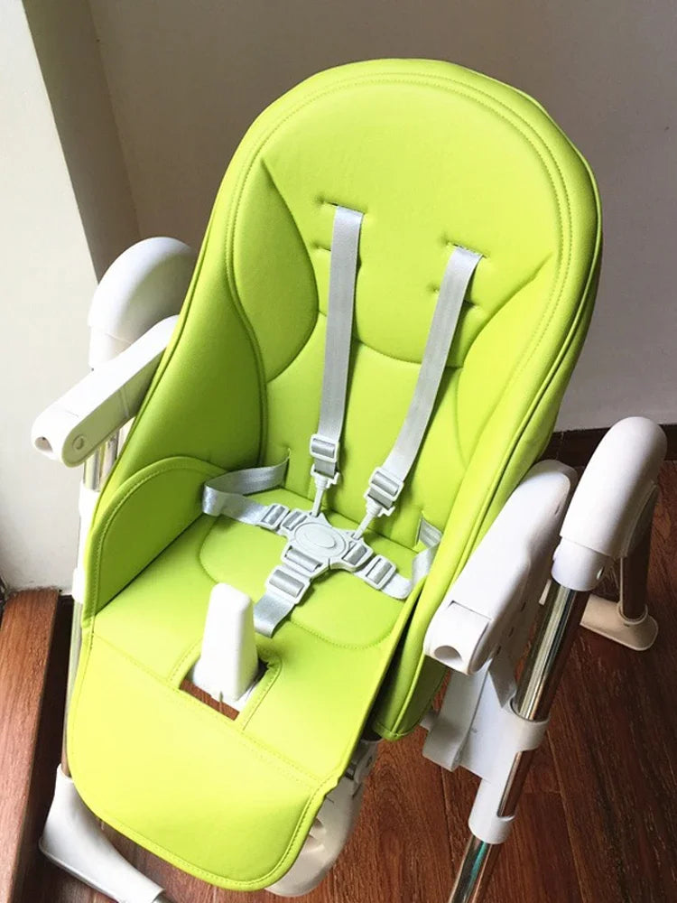 Baby Stroller Leather Cushion Baby Dining Chair Leather Cover PU Composite Sponge Cushion Baby Cover Chair Seat Case Accessories