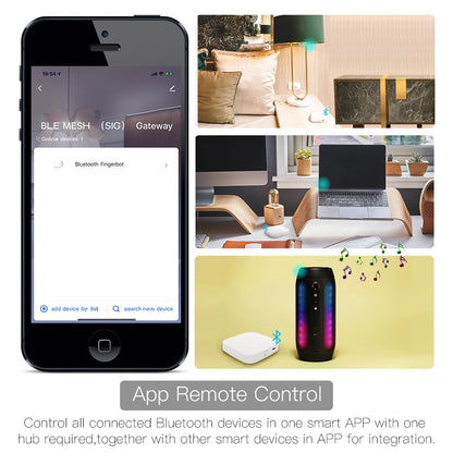 MOES Tuya Bluetooth Gateway Hub for Smart Home Control - Smarsty