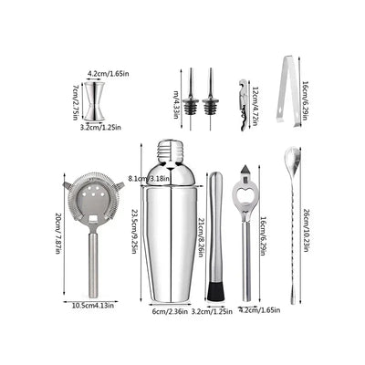 Stainless Steel Cocktail Shaker Set for Perfect Drinks - Smarsty