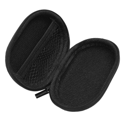PU Leather Earphones Storage Case with Zipper Closure - Smarsty