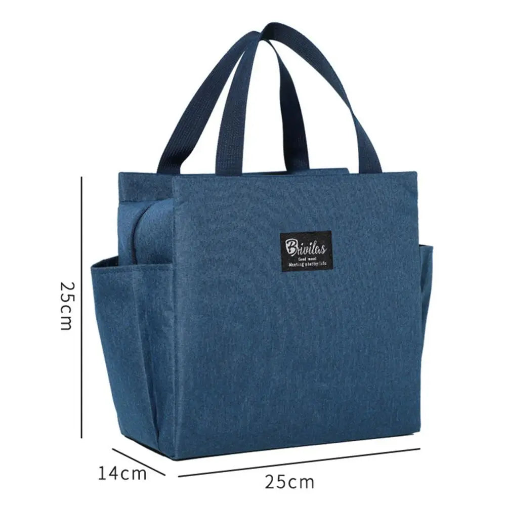 Portable Waterproof Cooler Lunch Bag With Large Capacity - Smarsty