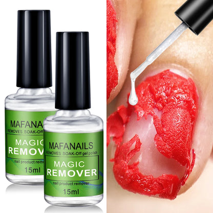 Quick Soak Off Nail Gel Remover 15ml Non-Irritating - Smarsty