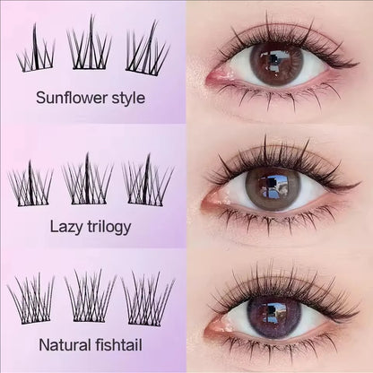 Miaojie No-Glue False Eyelashes for Easy Application - Smarsty