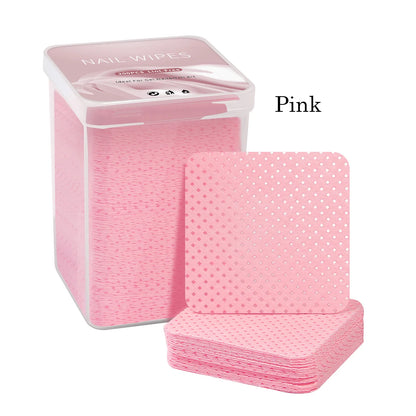 Lint Free Nail Polish Remover Wipes for Easy Cleaning - Smarsty