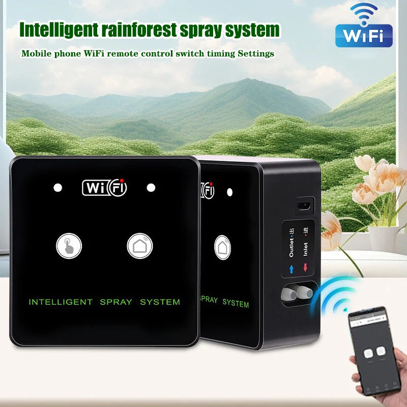 WiFi Controlled Automatic Mist Sprayer Irrigation Kit - Smarsty