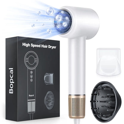 High Speed Hair Dryer with Diffuser and Negative Ions - Smarsty