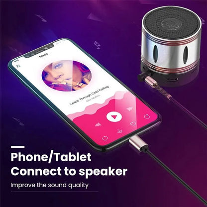 USB C to 3.5mm AUX Audio Adapter for Clear Sound - Smarsty