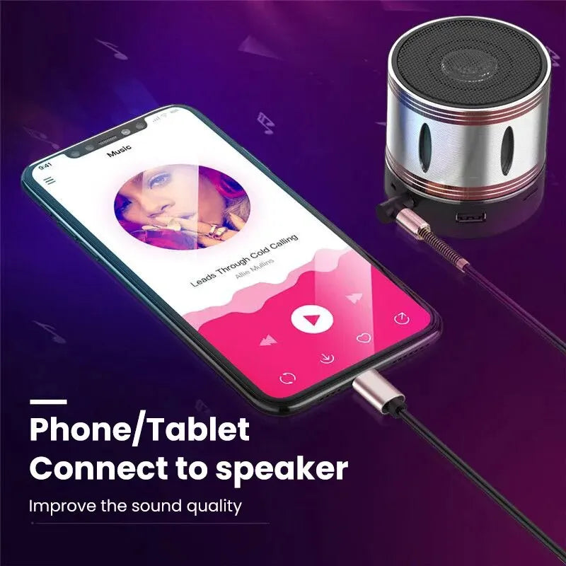 USB C to 3.5mm AUX Audio Adapter for Clear Sound - Smarsty