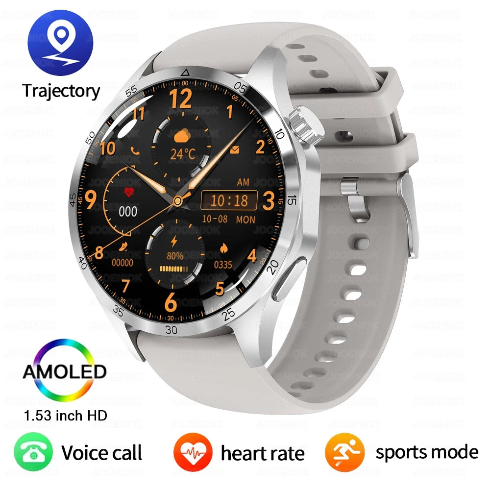 GT5 Pro GPS Smartwatch with AMOLED Screen and Heart Rate Monitoring - Smarsty