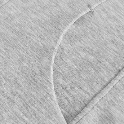 Gray Zipper Hooded Sweatshirt Women 2025 New Korean Slim Fit Cardigan Long Sleeve Coat Woman Solid Pockets Sports Hoodies Jacket - Smarsty