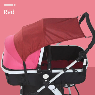 Universal Baby Stroller Accessories Sun Shade UV Protection Sunshade Carriage Canopy Cover for Prams Infants Car Seat Sun Visor by Smarsty