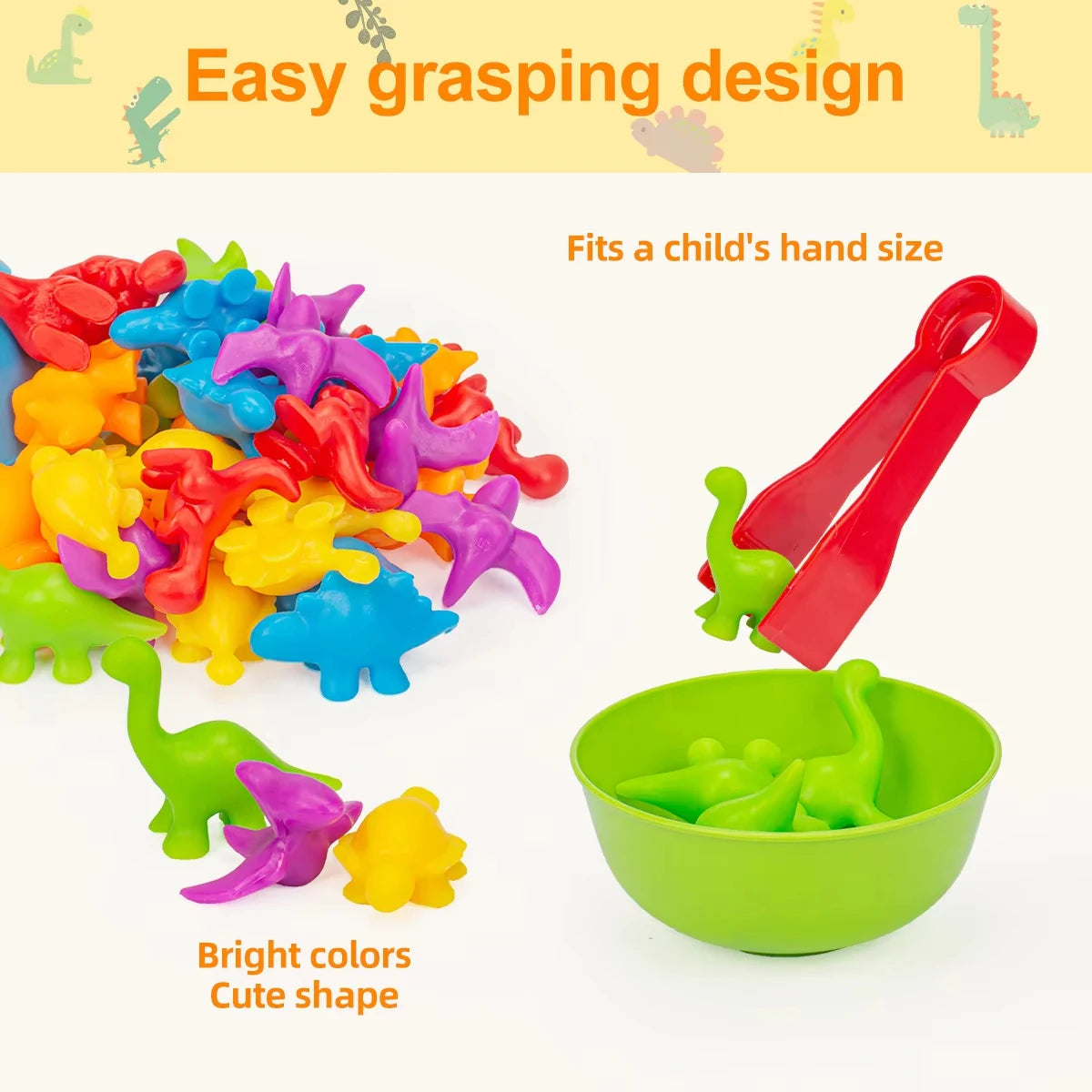 Counting Animal Sorting Toys for Toddlers Preschool Learning Activities for Math Color Cognition Montessori Baby STEM Gift