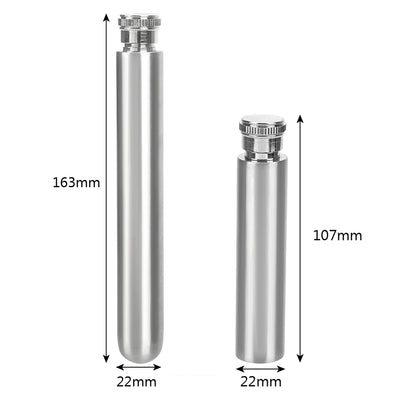 Portable Stainless Steel 1oz Wine Flask For Easy Travel - Smarsty