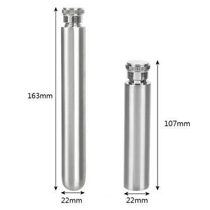 Portable Stainless Steel 1oz Wine Flask For Easy Travel - Smarsty