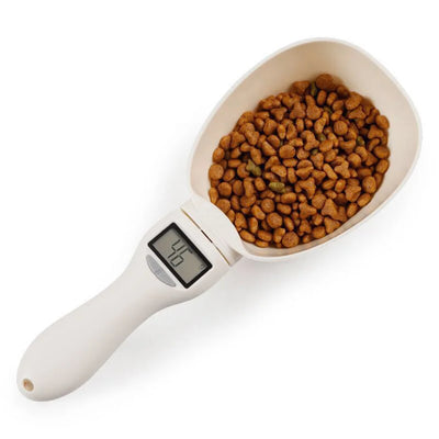 Pet Food Scale LCD Electronic Precision Weighing Tool Dog Cat Feeding Food Measuring Spoon Digital Display Kitchen Scale by Smarsty