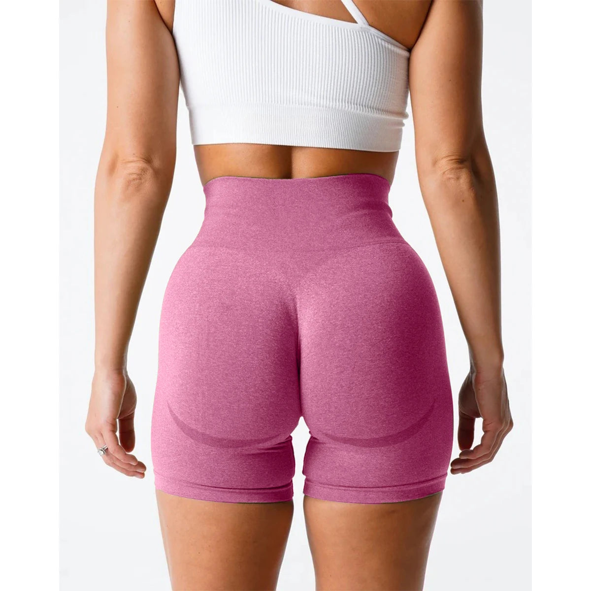 TKITK Seamless Shorts Women  Workout Shorts Fitness Sports Short Gym Yoga Shorts Yoga pants leggings cycling shark pants - Smarsty