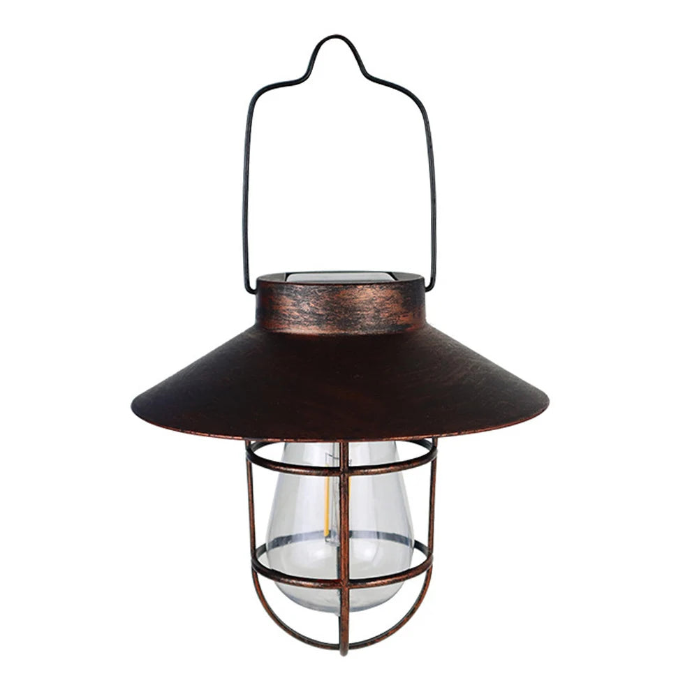 Vintage Solar Lantern Lamp for Outdoor Garden Lighting - Smarsty