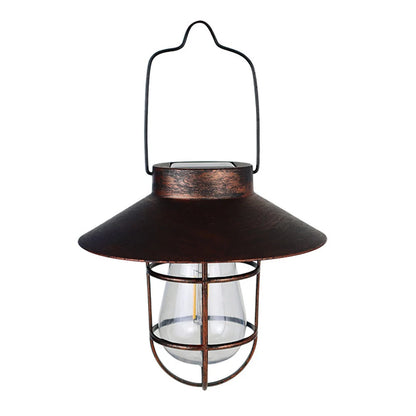 Vintage Solar Lantern Lamp for Outdoor Garden Lighting - Smarsty
