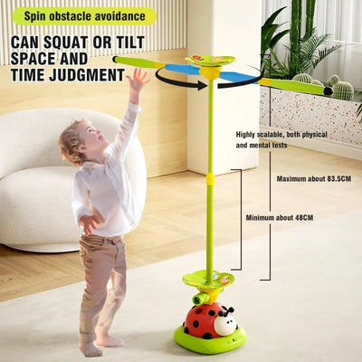 Upgrade Ladybug sporting toys Baseball 2/3/4/5-In-1 Sports Skipping Rope Machine Ferrule Jumping Toy Children Outdoor Play Games - Smarsty