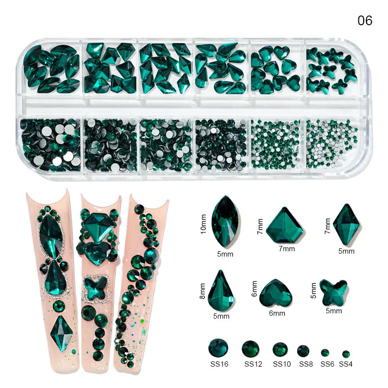 Half Round Pearl Beads for Stunning Nail Art - Smarsty