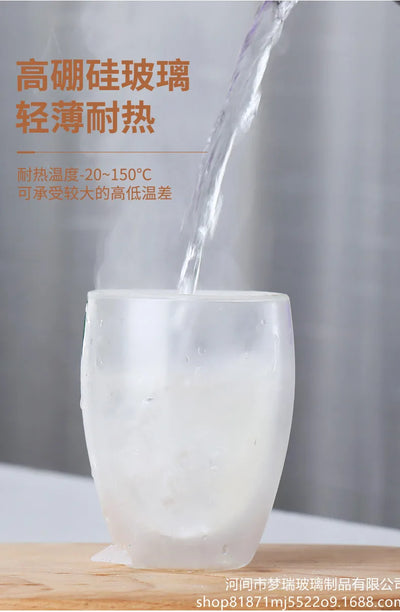Heat Resistant Double Wall Glass Cup for Coffee and Beer - Smarsty