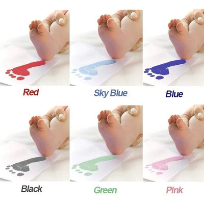 Safe Inkless Baby Handprint Kit No Touch Footprints Two Pack - Smarsty