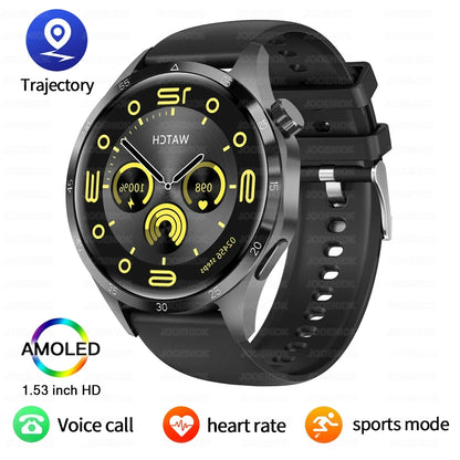 GT5 Pro GPS Smartwatch with AMOLED Screen and Heart Rate Monitoring - Smarsty