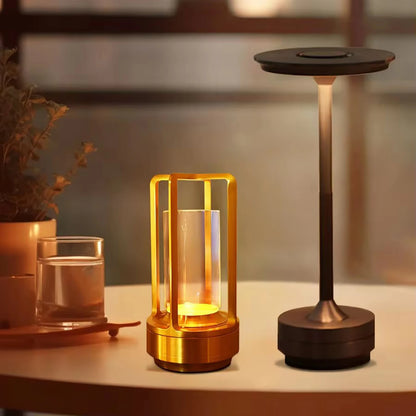 Wireless LED Touch Sensor Table Lamp for Bedroom Decor - Smarsty