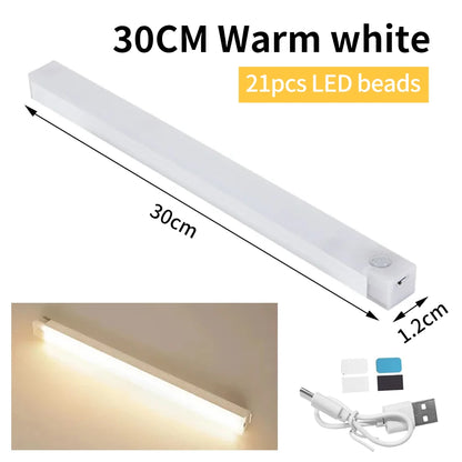 Rechargeable Motion Sensor LED Night Light for Cabinets - Smarsty